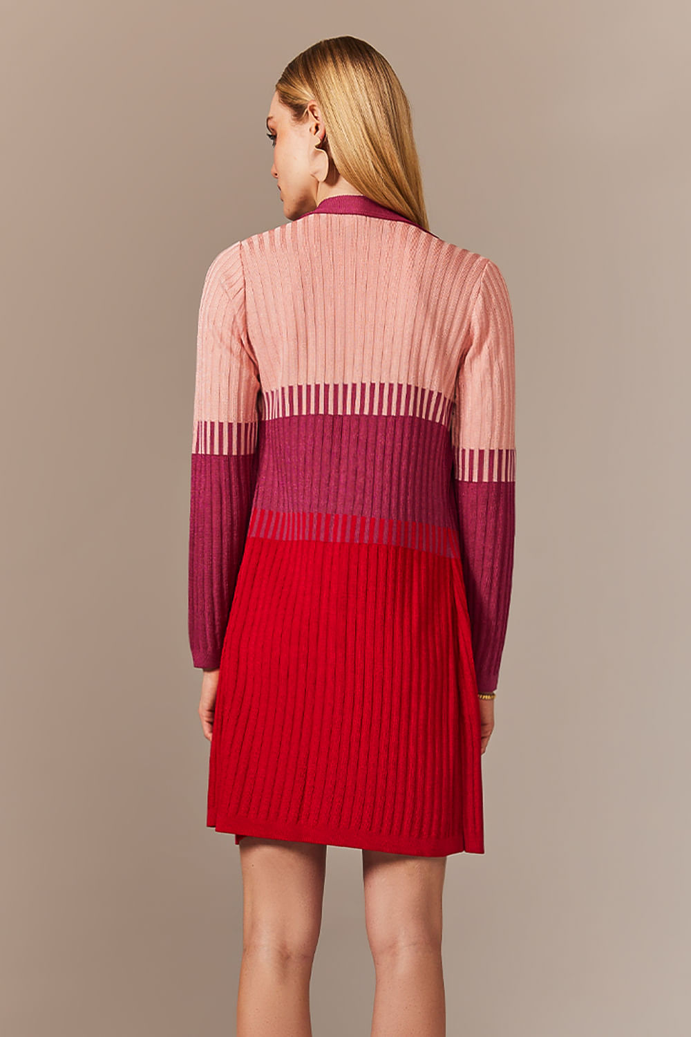 Casaco Tricot Vanessa Vermelho