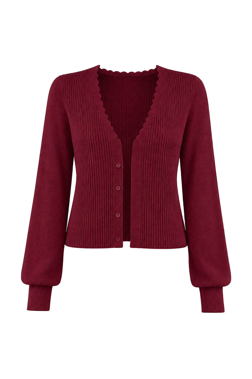 Casaco Tricot Yara Vinho