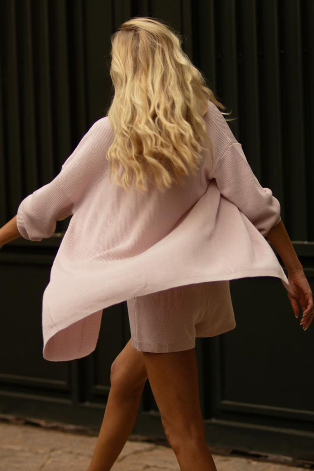 Shorts Tricot Carina Rosa Ballet