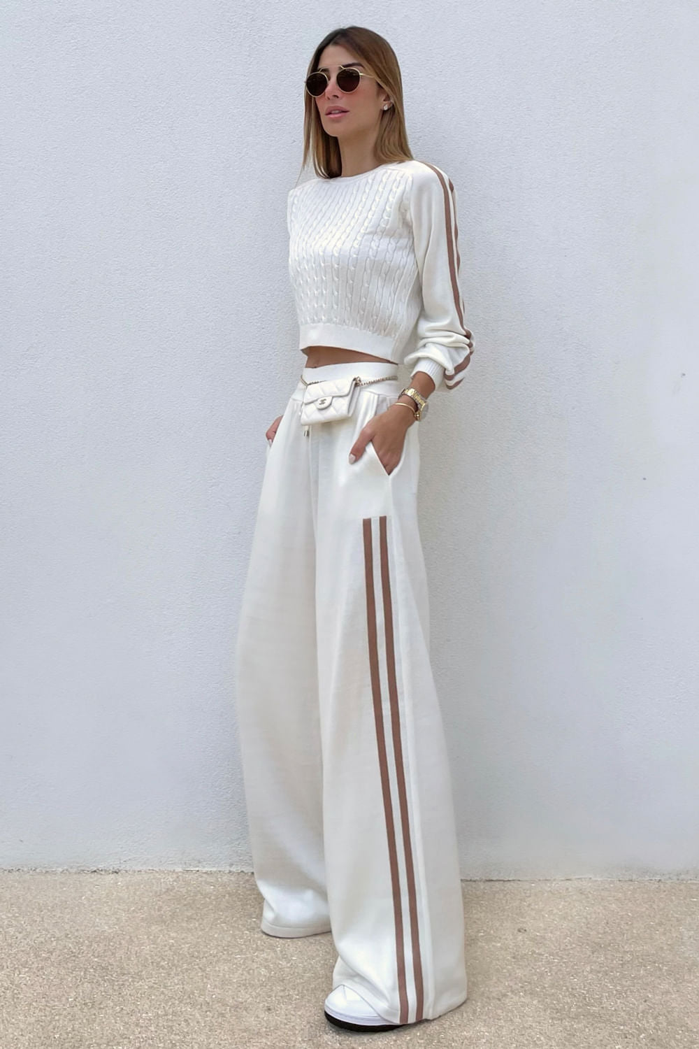 Calça Lara Fio Soft Off White