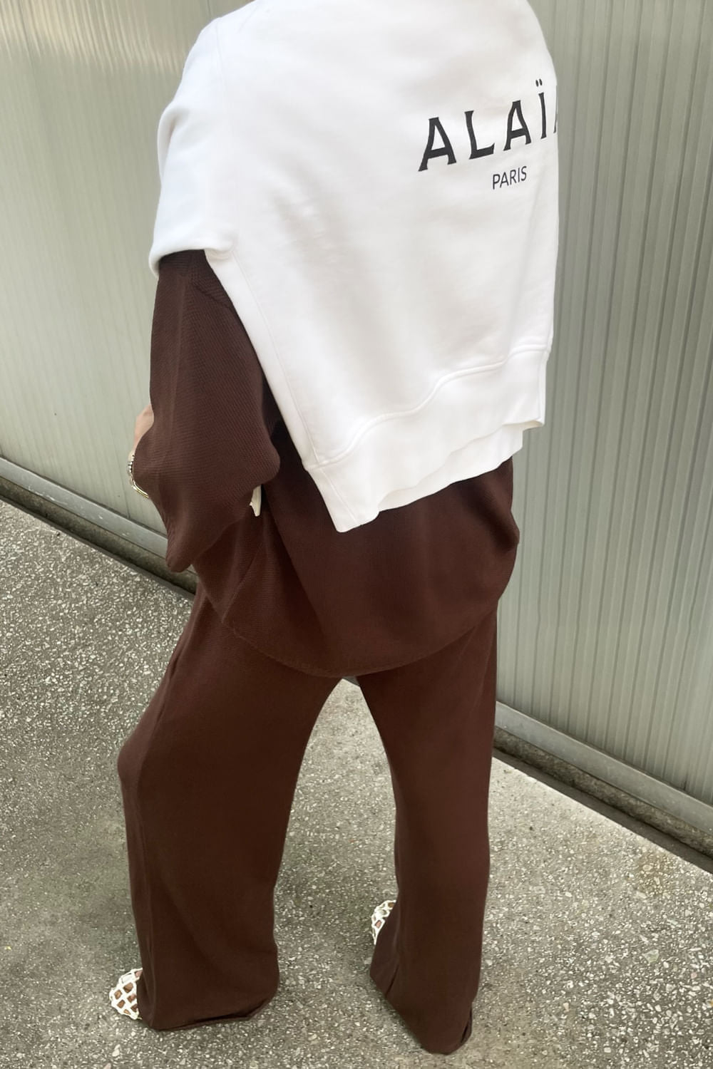 Conjunto Tricot Leda Cacau