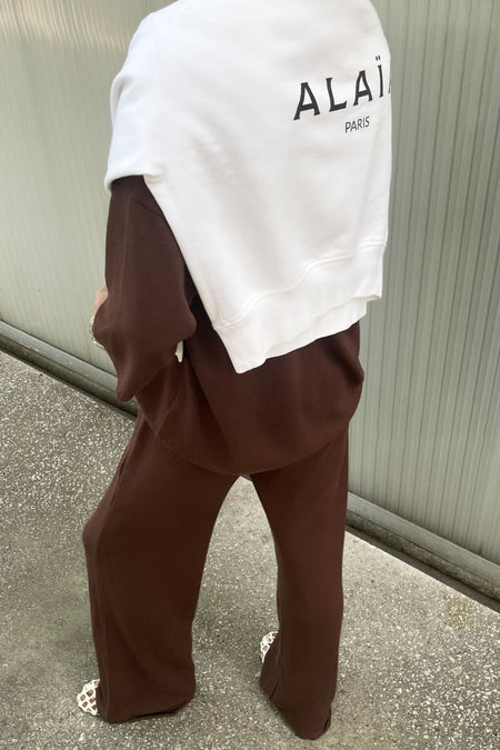 Calça Tricot Leda Cacau