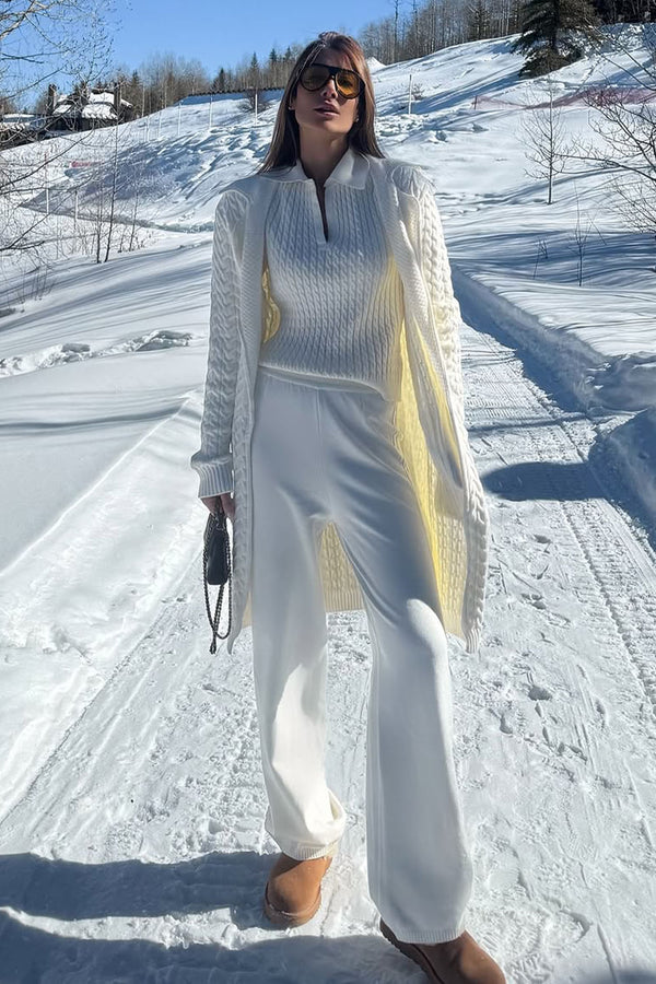 Calça Tricot Crystal Milk