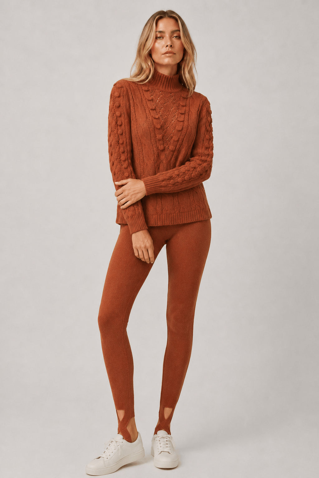 Blusa Tricot Samira Terracota