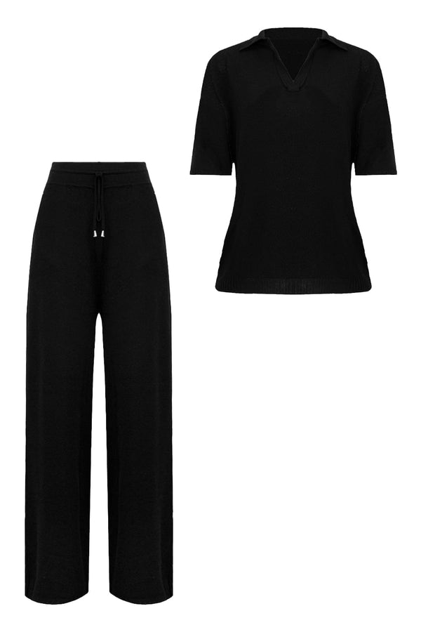 Conjunto Tricot Leda Preto