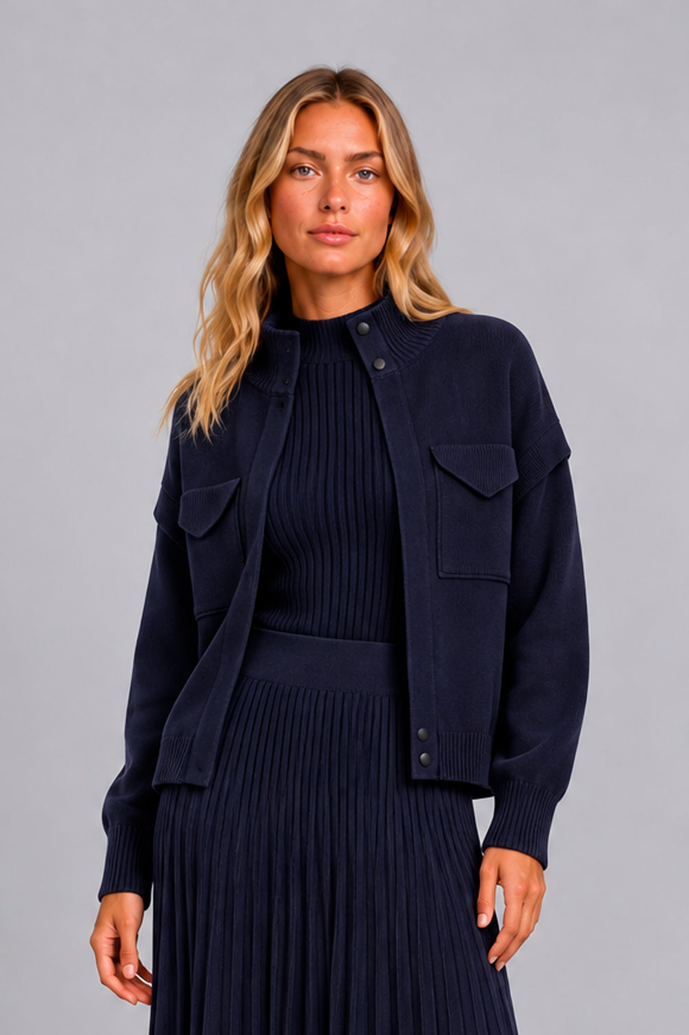 Jaqueta Tricot Olivia Marinho