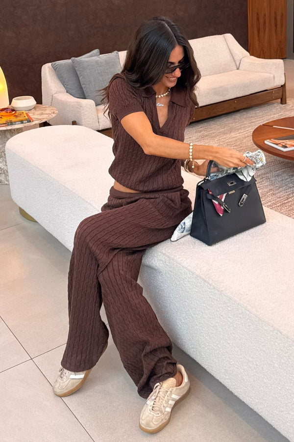 Calça Tricot Ana Cacau