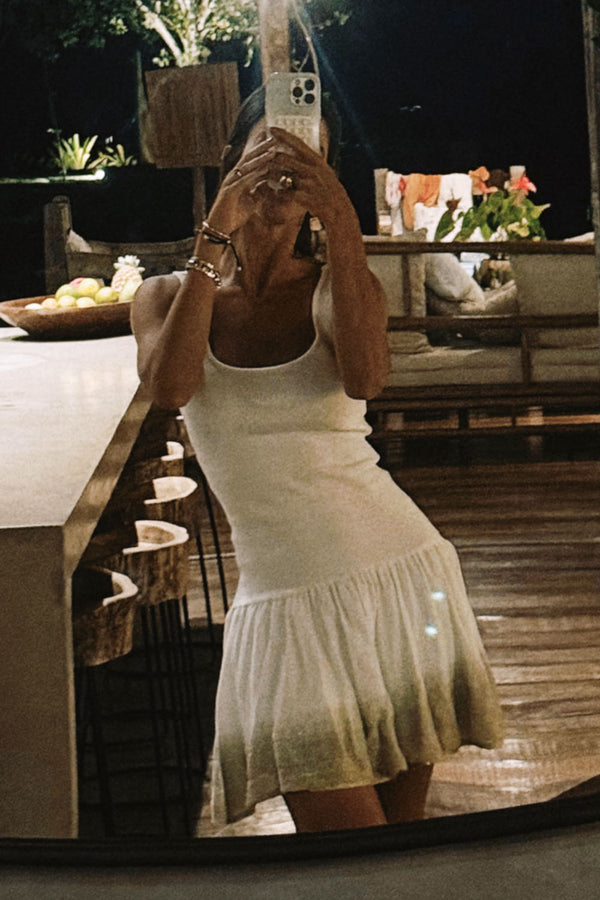 Vestido Tricot Filipa Off White