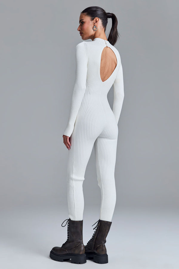 Macacão Tricot Martina Off White