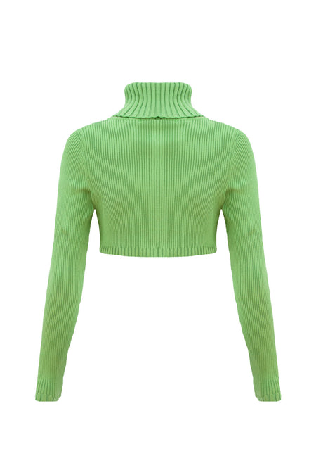 Top Tricot Tracy Verde Maçã