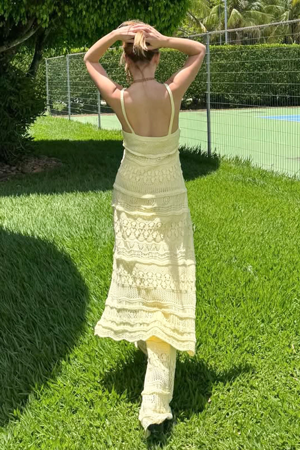 Túnica Tricot Gloria Amarelo Manteiga