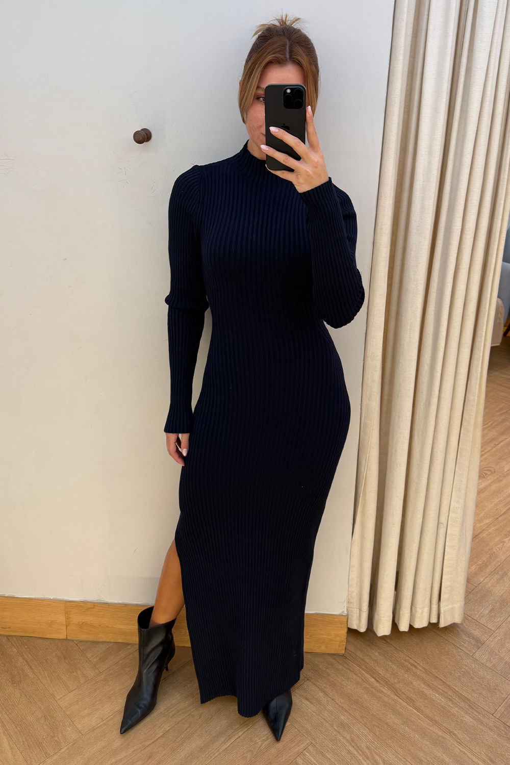 Vestido Tricot Longo Cibele Marinho