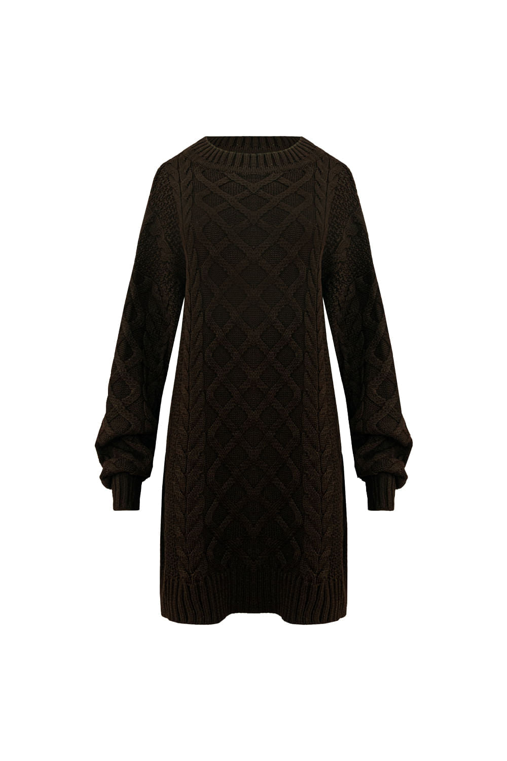 Pullover Dress Tricot Antonela Cacau