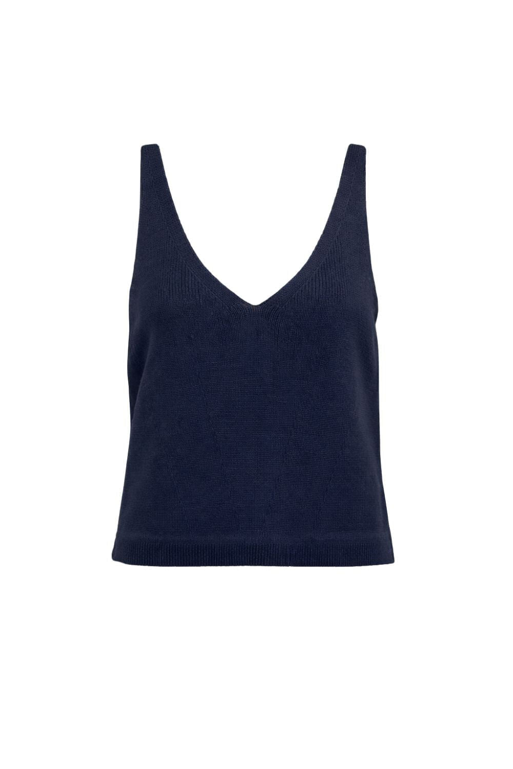Regata Tricot Carina Azul Marinho