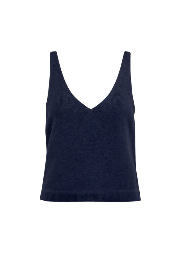 Regata Tricot Carina Azul Marinho