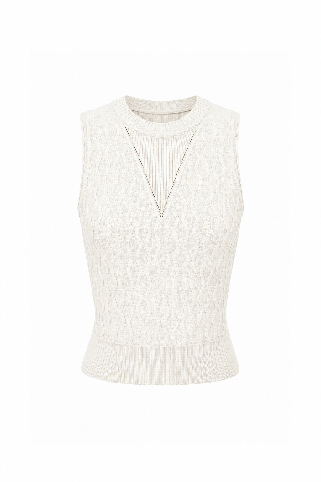 Regata Tricot Flora Off White