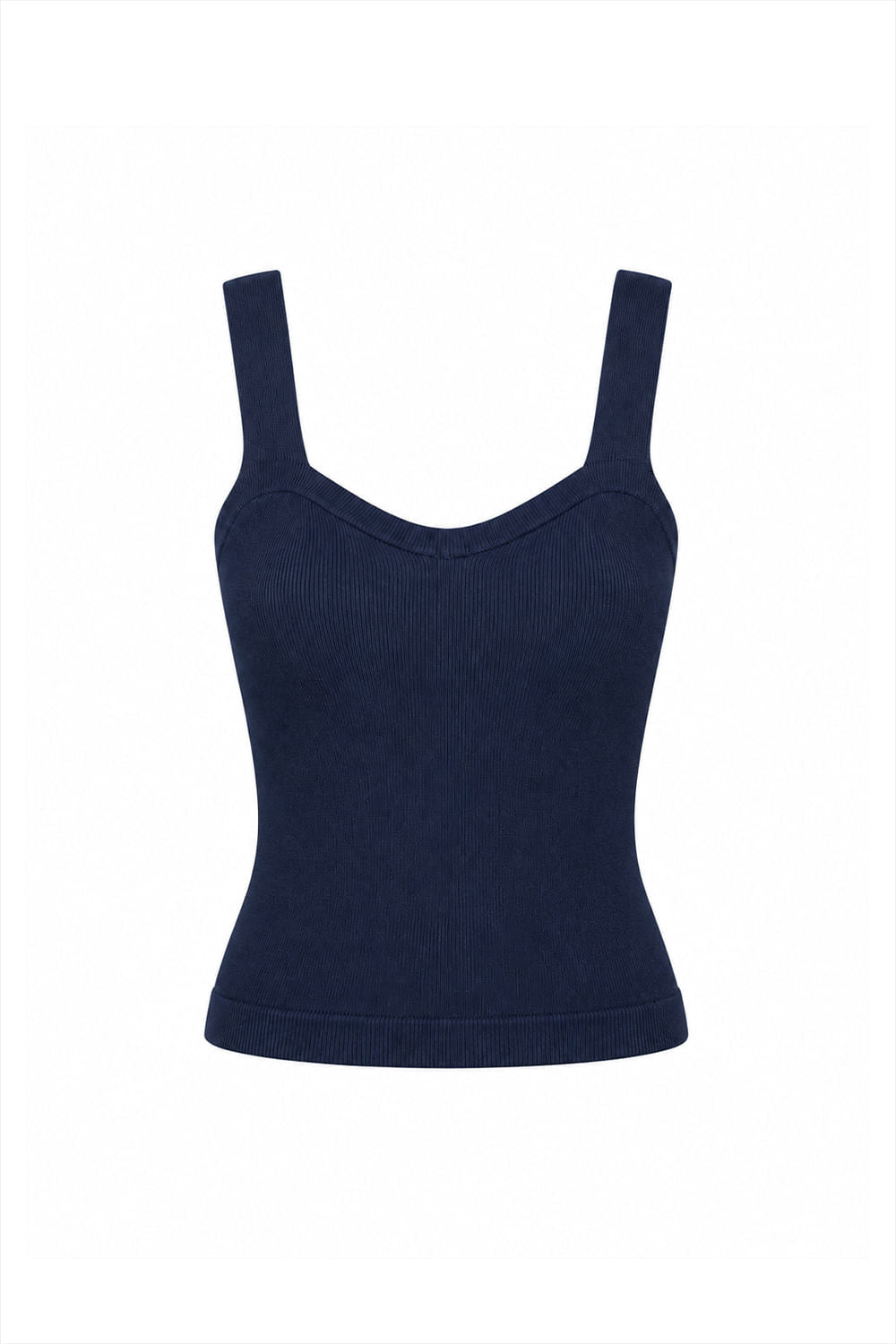 Regata Tricot Leda Marinho