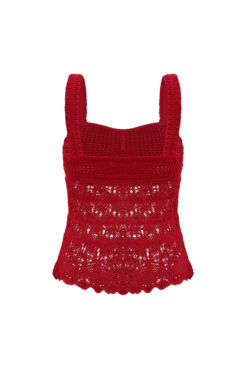 Regata Tricot Gloria Vermelho Cherry