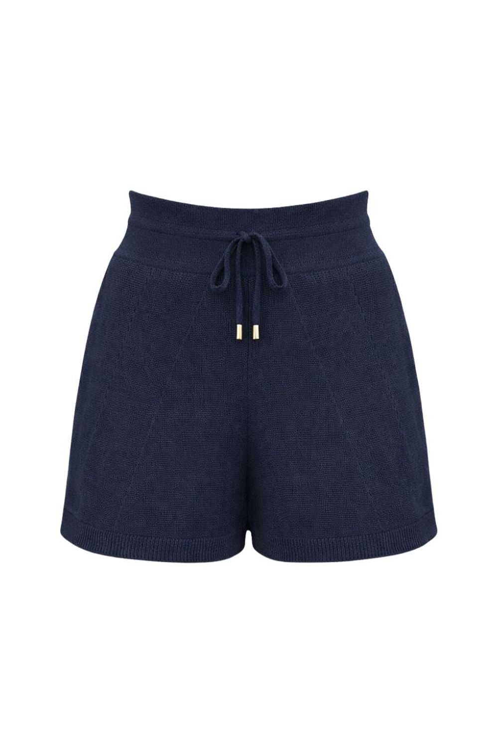 Shorts Tricot Carina Azul Marinho