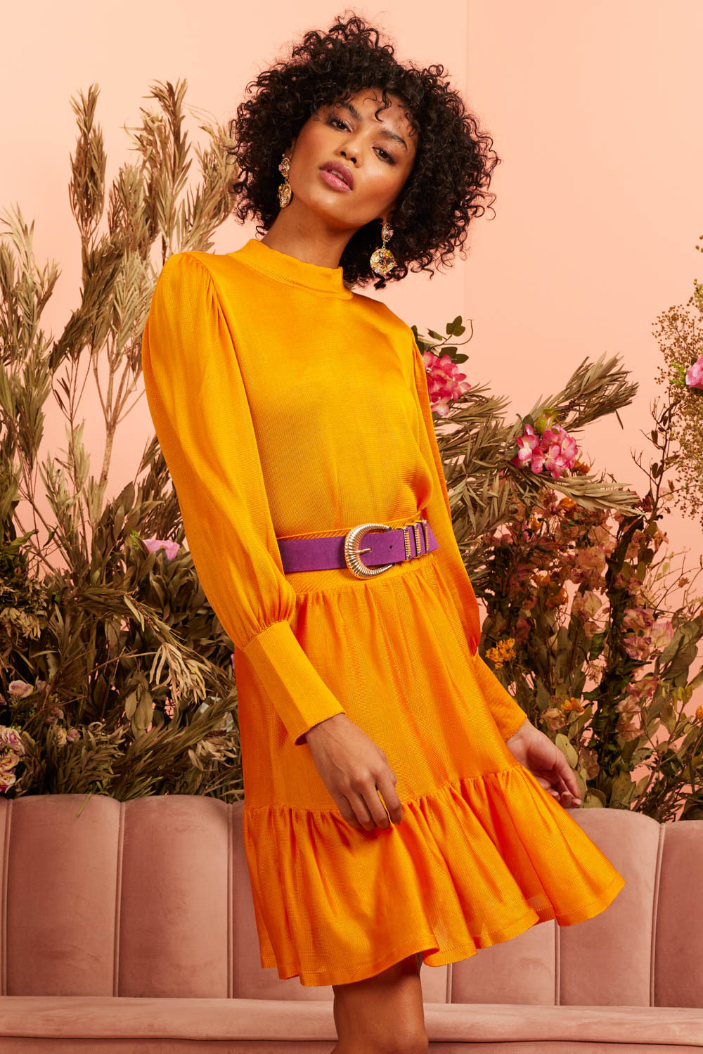 Saia Tricot Curta Alegra Mango
