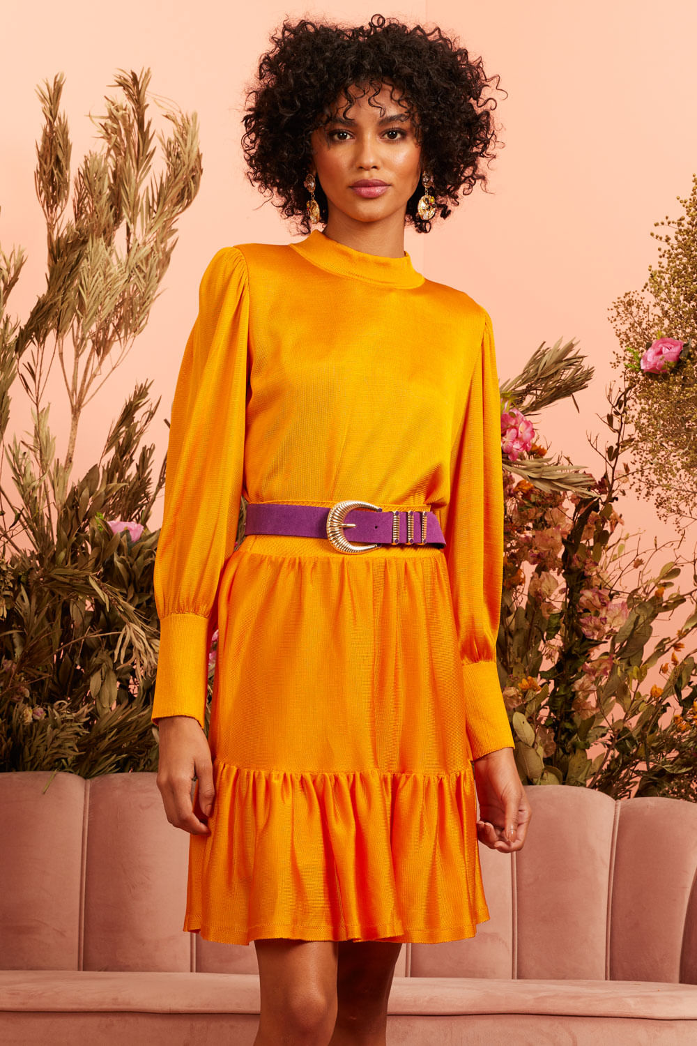 Saia Tricot Curta Alegra Mango