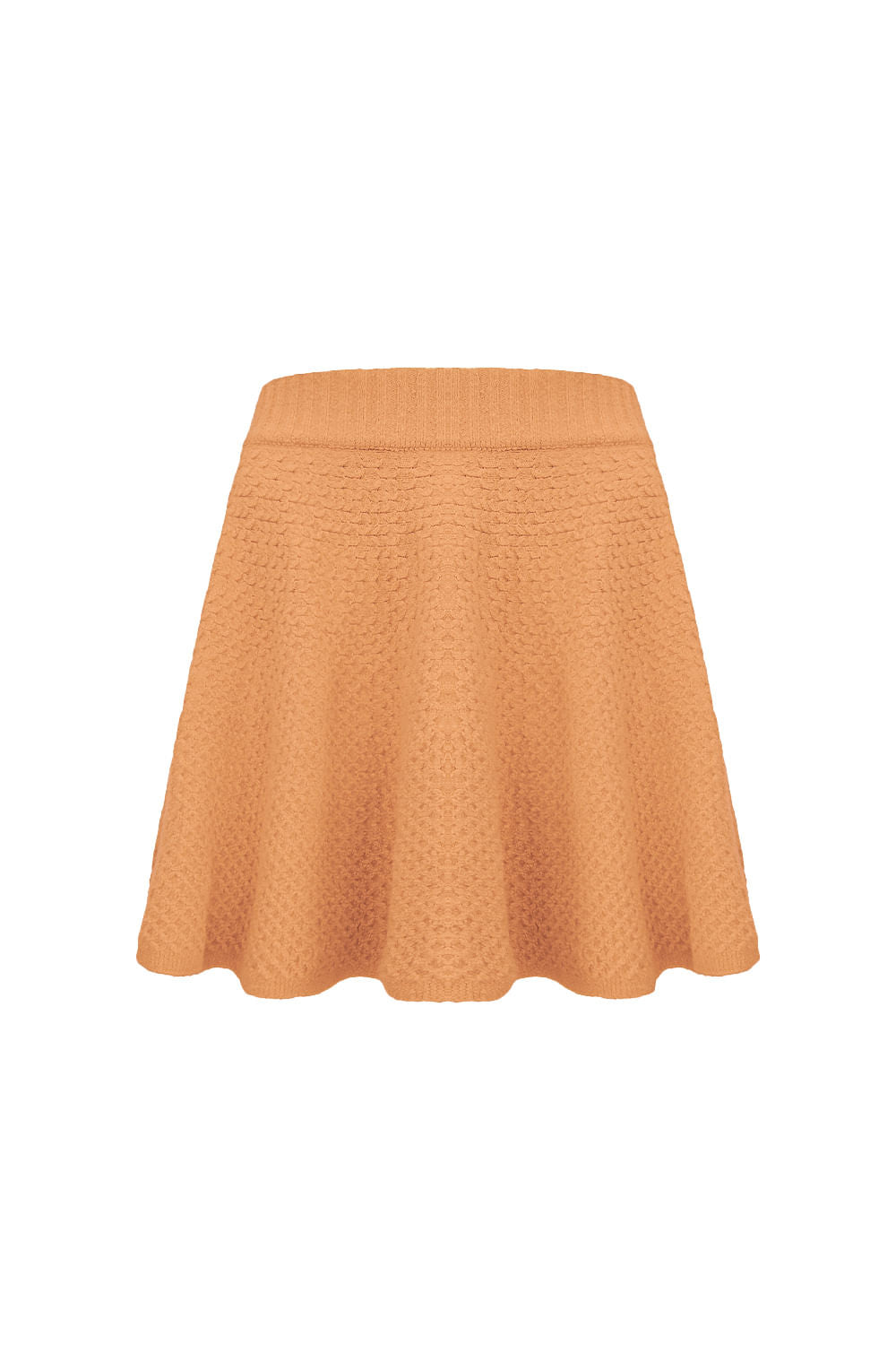 Saia Tricot Curta Cherry Honey