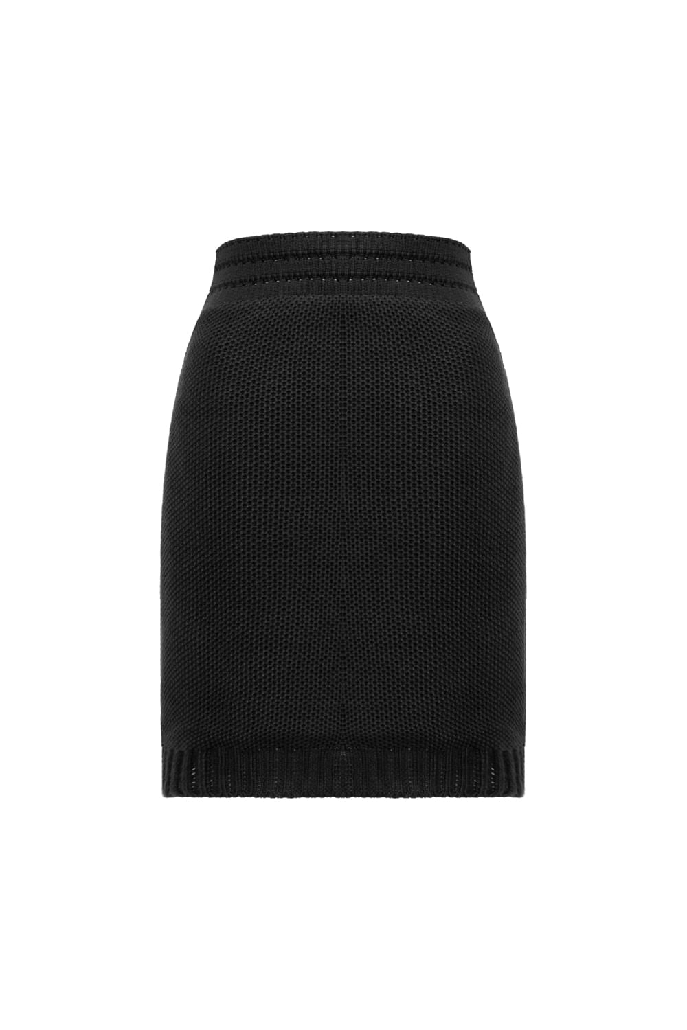Saia Tricot Curta Katia Preto