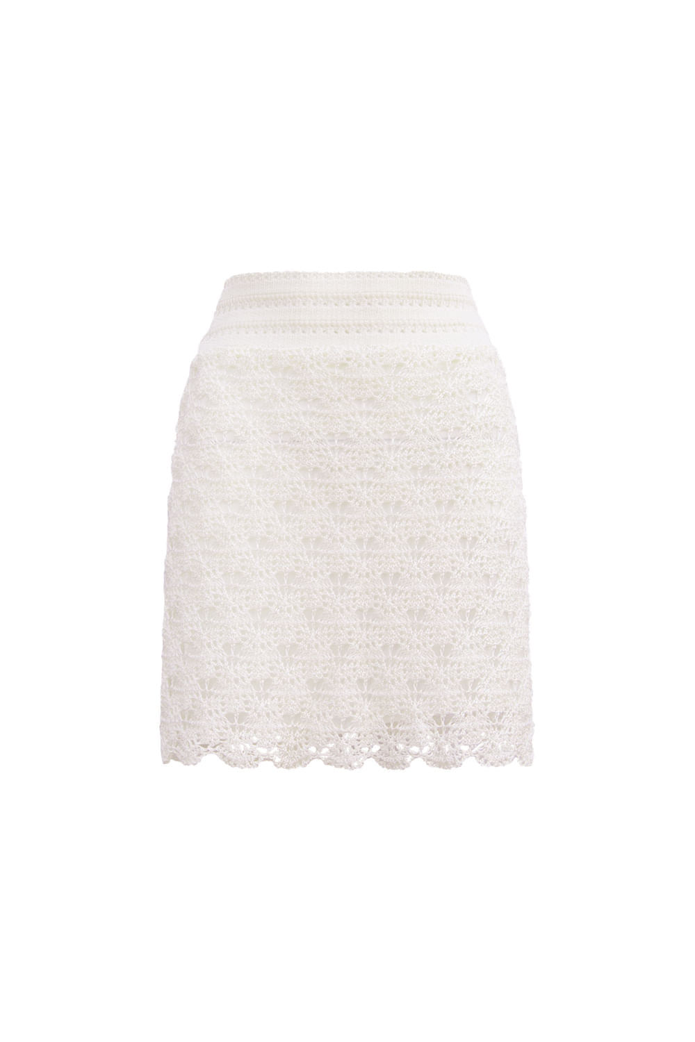 Saia Tricot Curta Mirabelle Off White