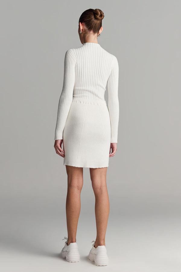 Saia Tricot Curta Miriam Off White