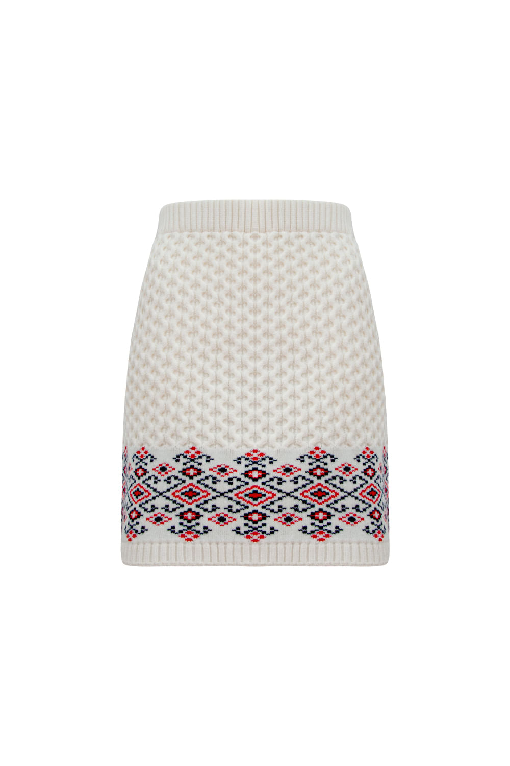 Saia Tricot Curta Monalisa Off White