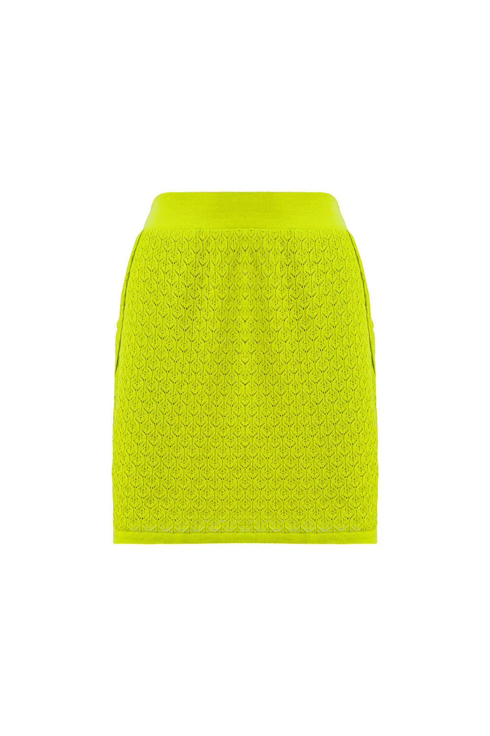 Saia Tricot Curta Silvia Verde Lima