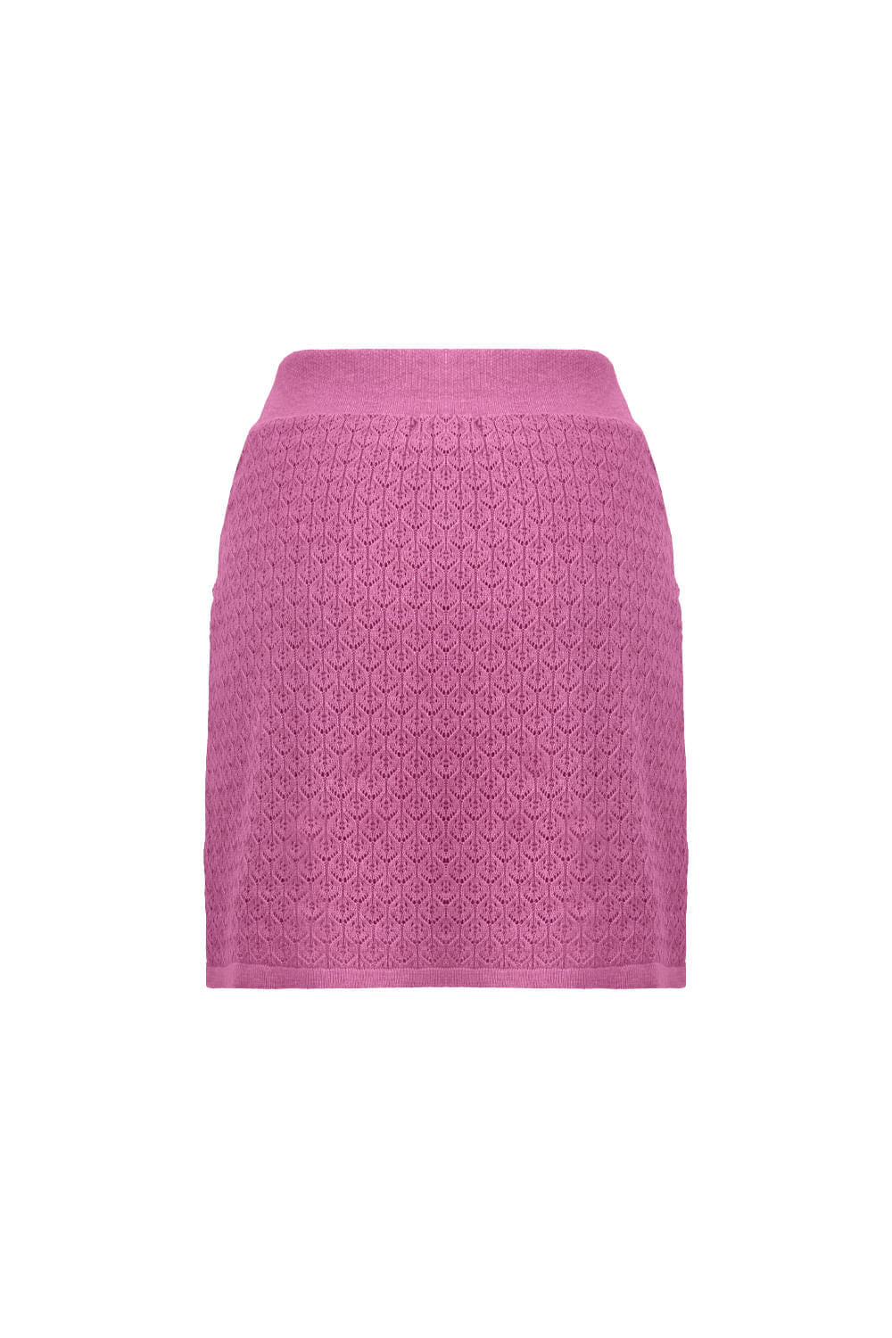 Saia Tricot Curta Silvia Violet