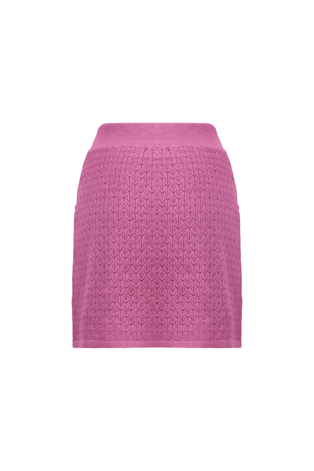 Saia Tricot Curta Silvia Violet