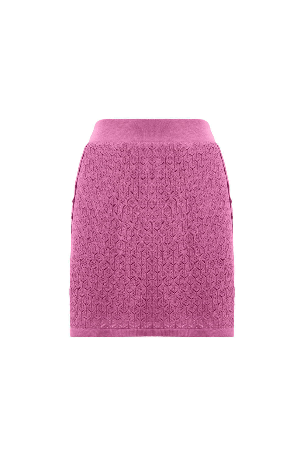 Saia Tricot Curta Silvia Violet