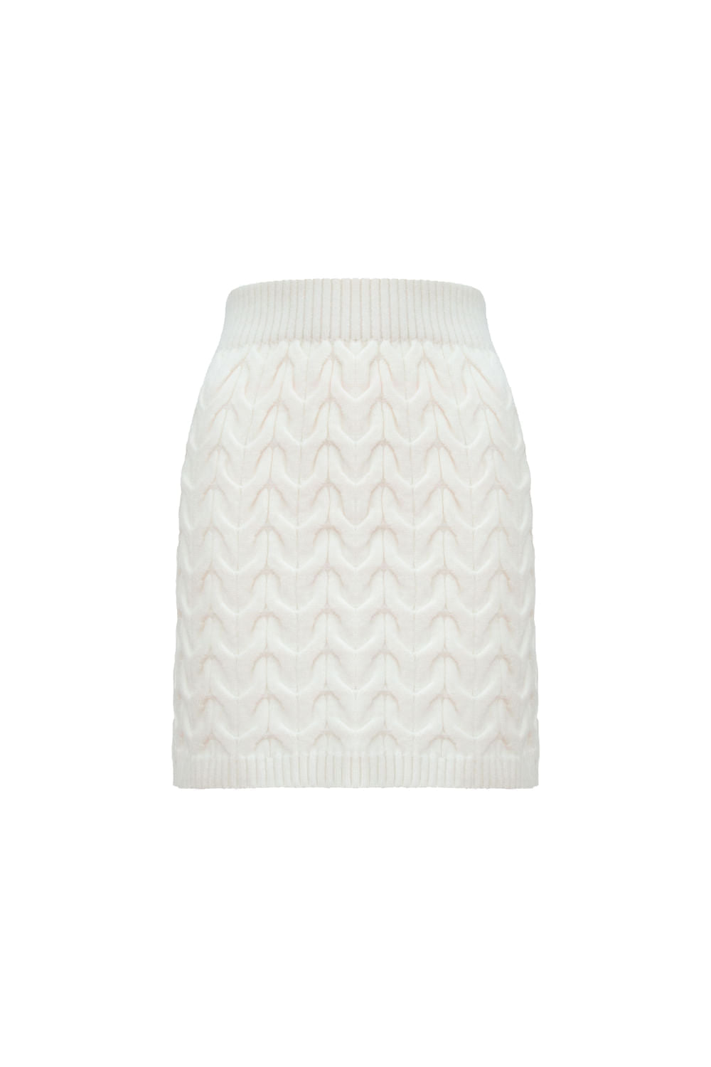 Saia Tricot Vitoria Milk