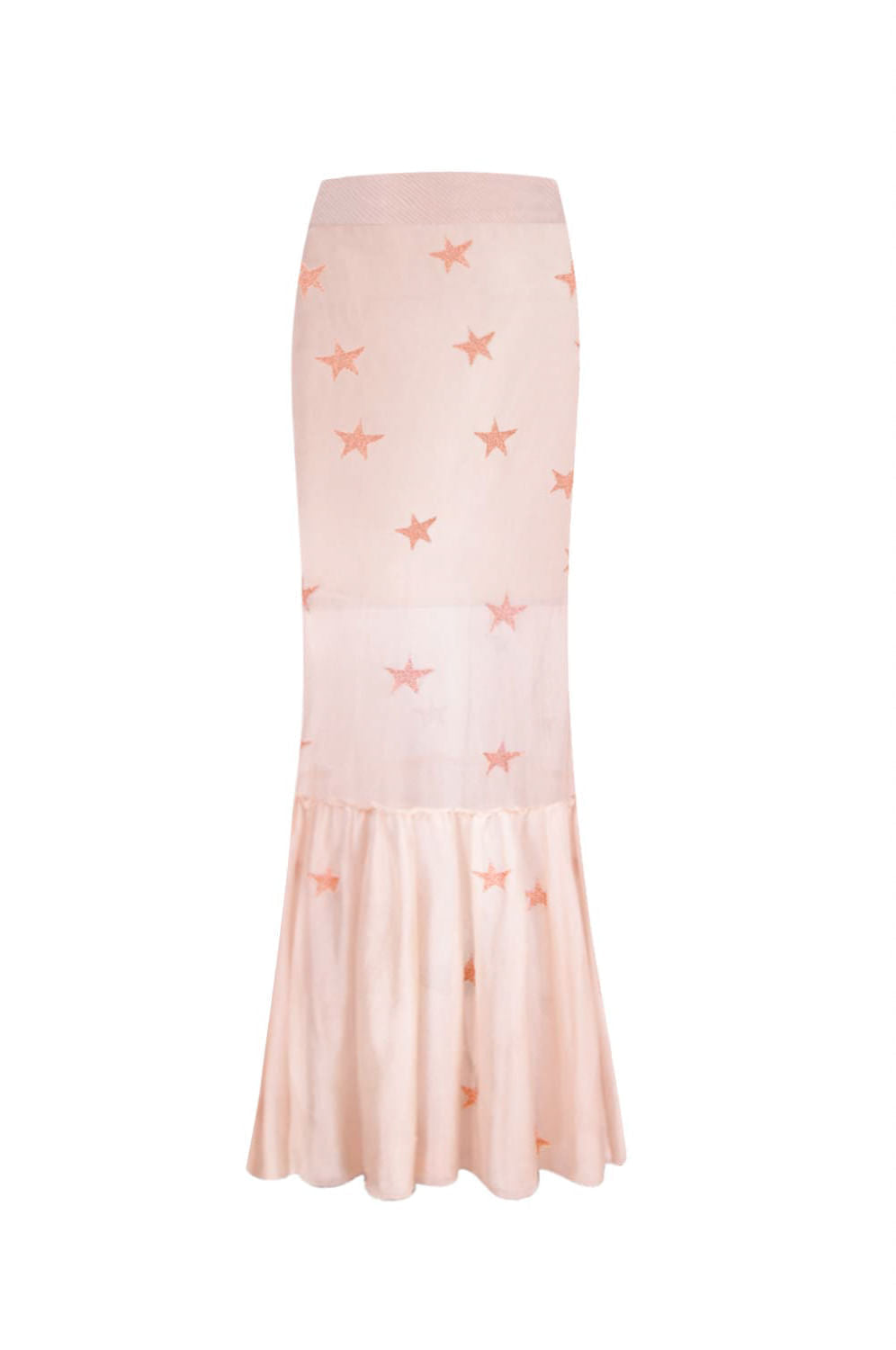 Saia Tricot Longa Star Vanilla