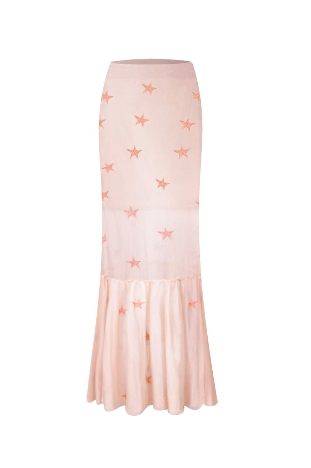 Saia Tricot Longa Star Vanilla