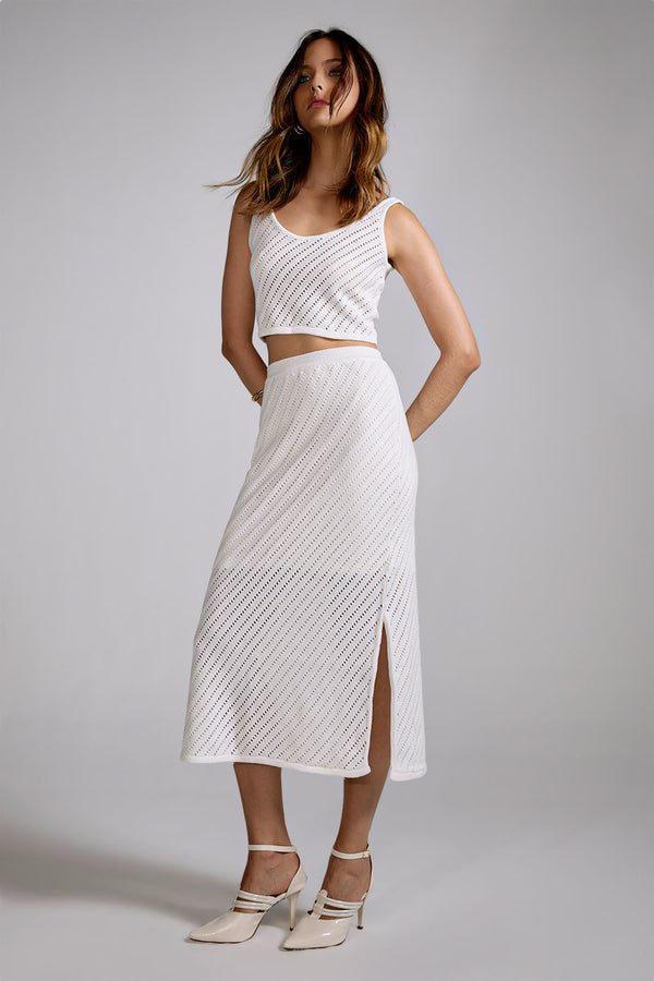 Top Tricot Martina Off White