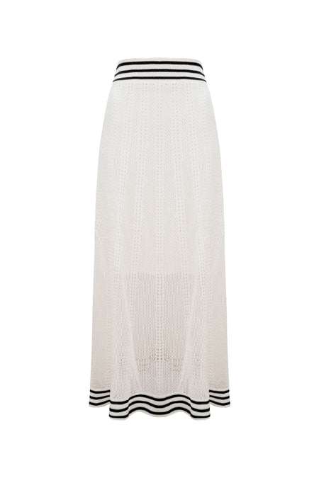 Saia Tricot Midi Alessandra Off White