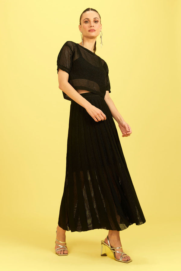 Blusa Tricot Angela Preto