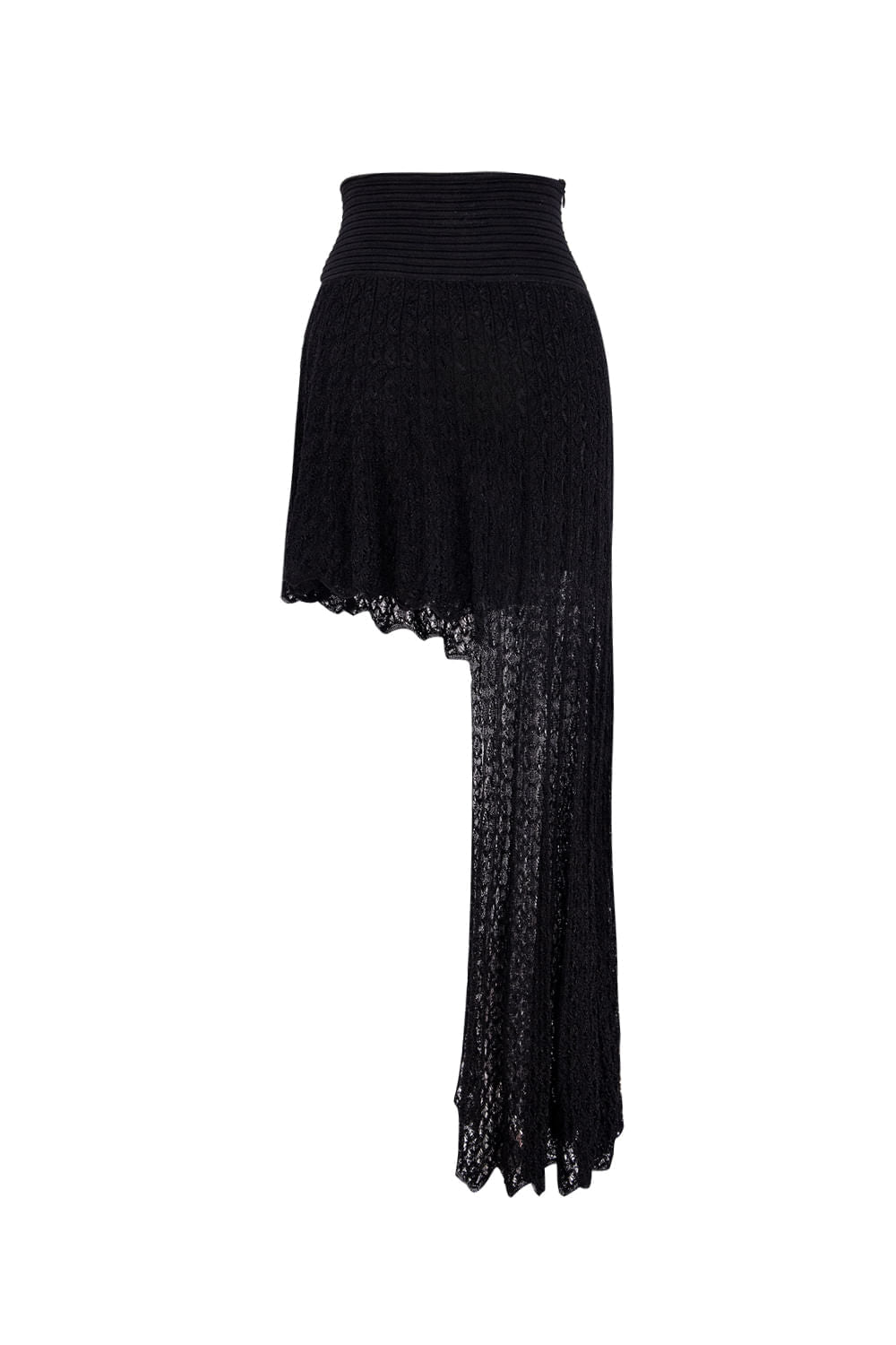 Saia Tricot Midi Dandara Preta
