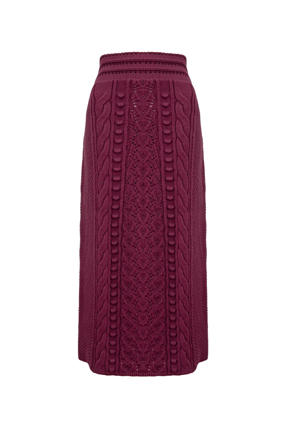 Saia Tricot Midi Georgea Red Cherry