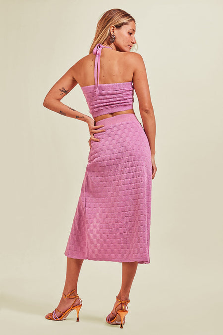 Saia Tricot Midi Janice Violet