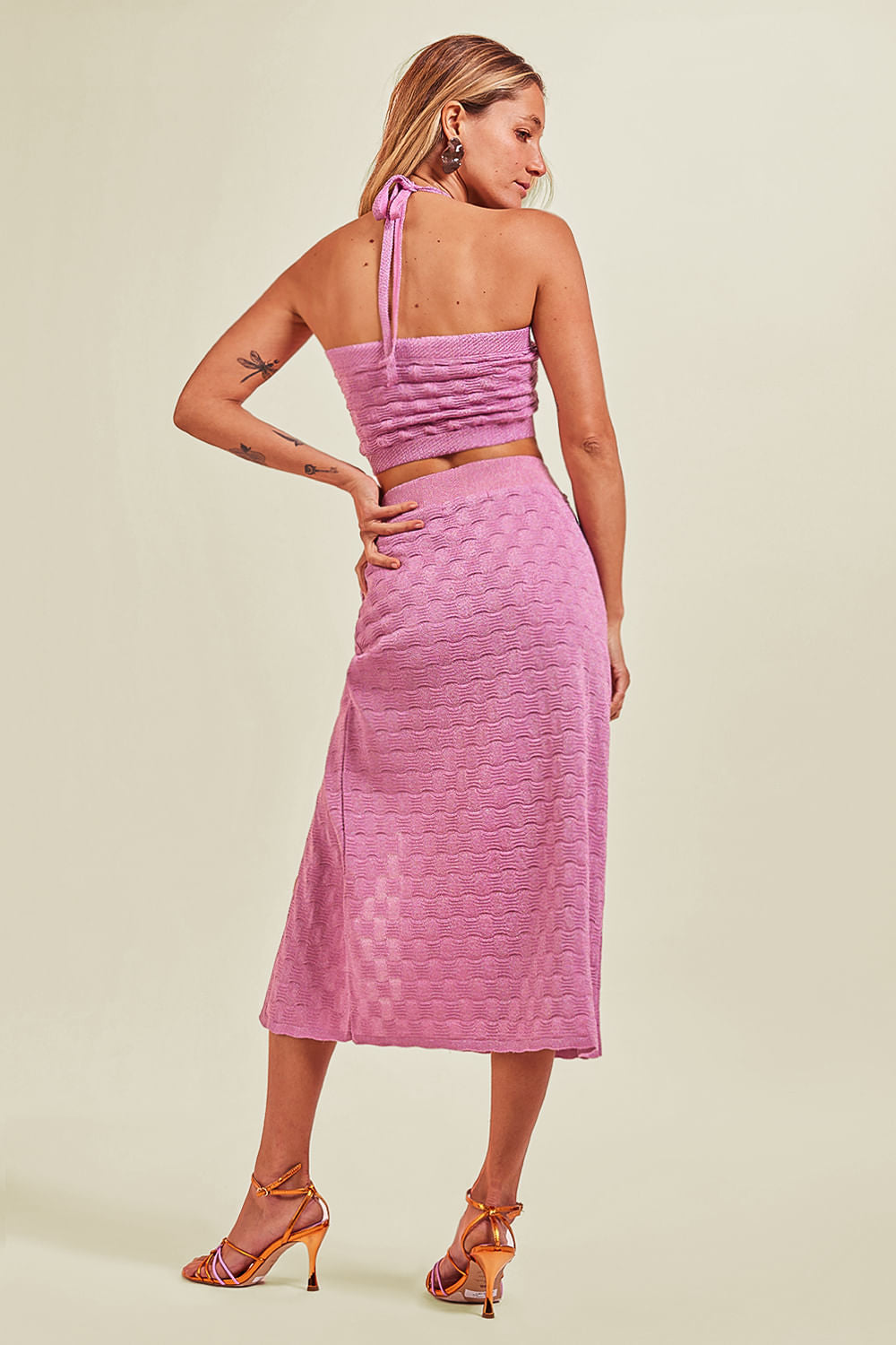 Saia Tricot Midi Janice Violet
