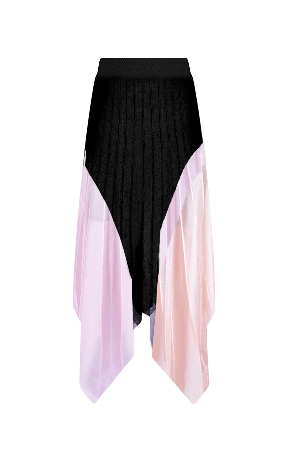 Saia Tricot Midi Karen Preta