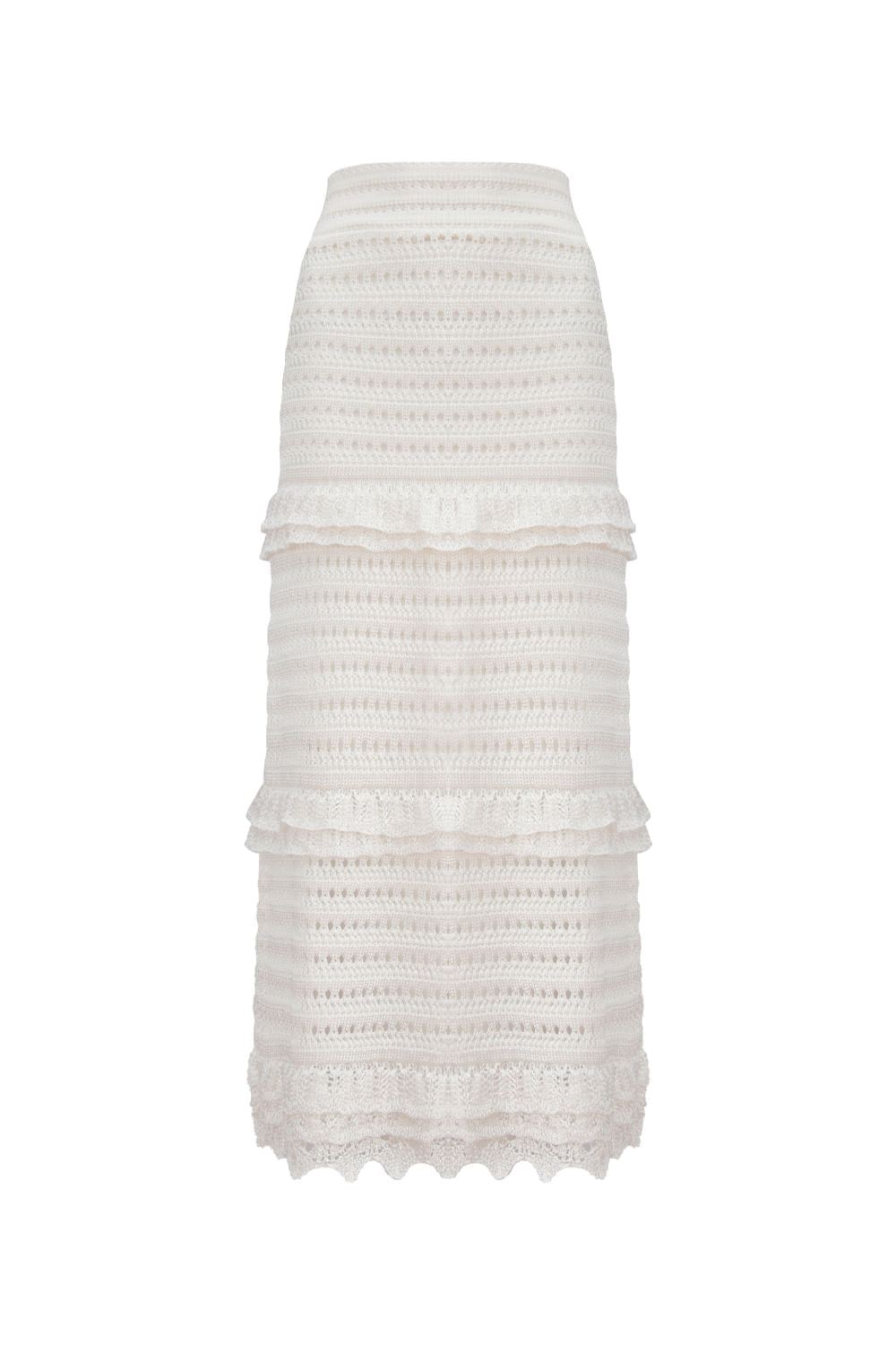 Saia Tricot Midi Leandra Off White