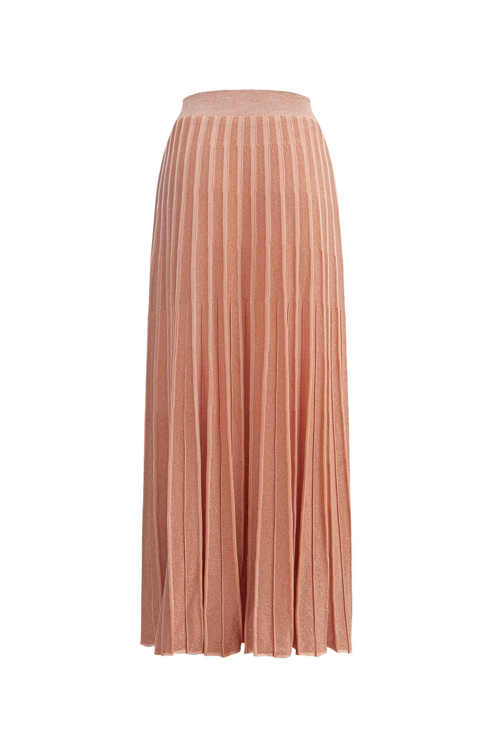 Saia Tricot Midi Louise Bege Shell