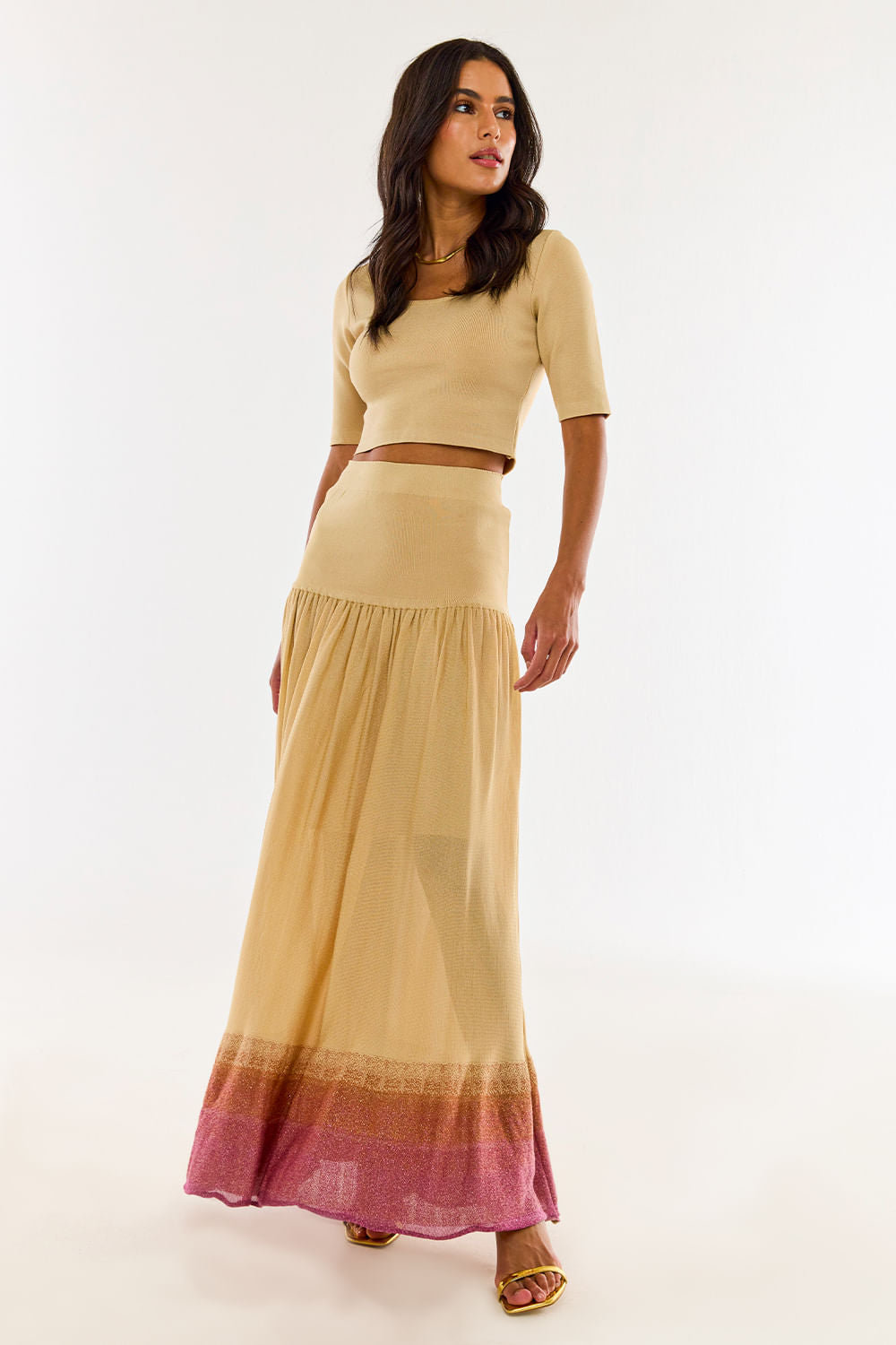 Conjunto Tricot Mariah Super Ivore