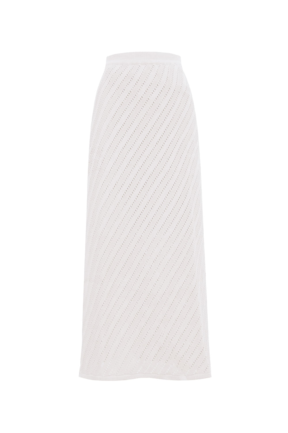 Saia Tricot Midi Martina Off White