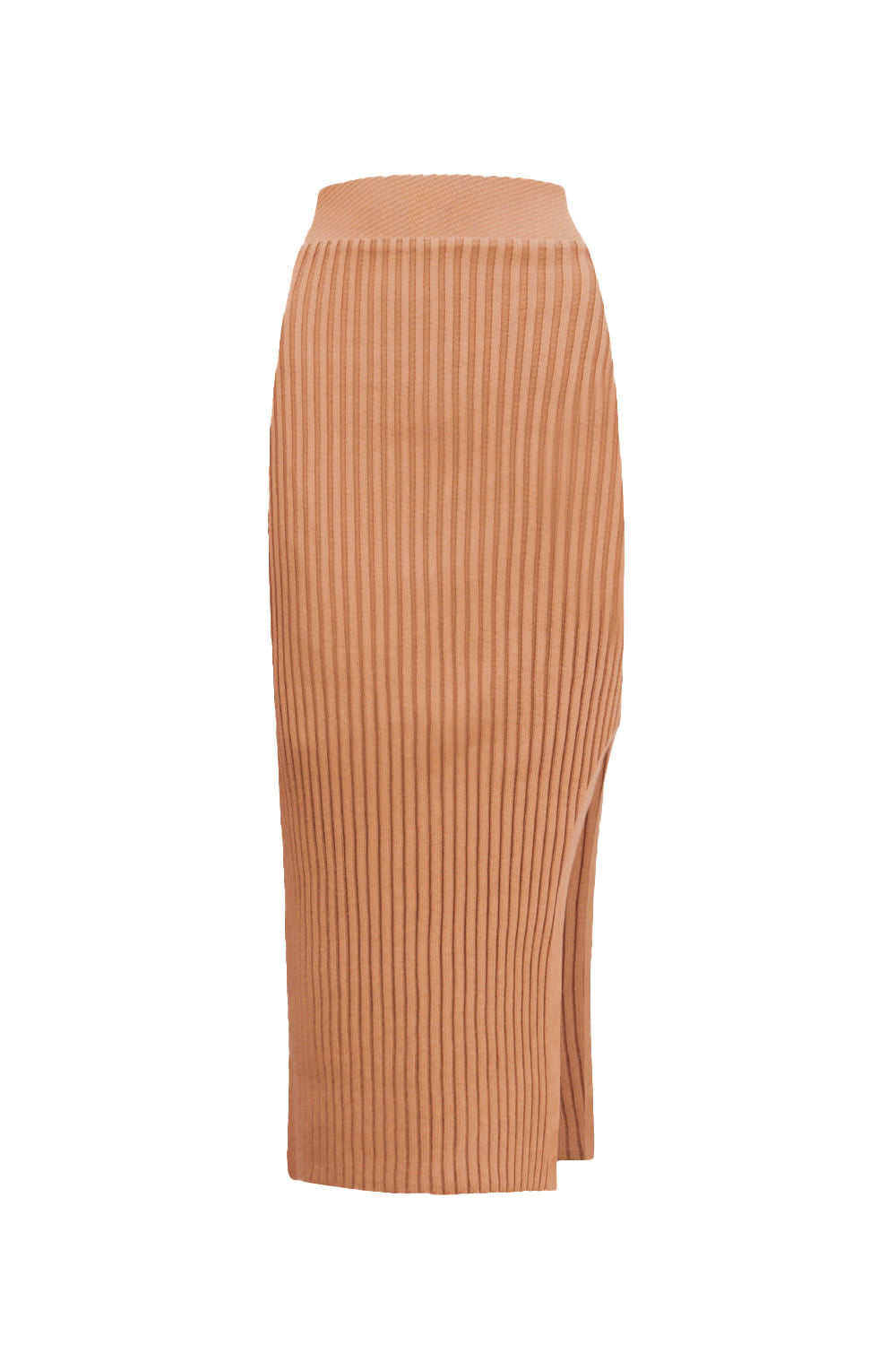 Saia Tricot Midi Tracy Bege Matte